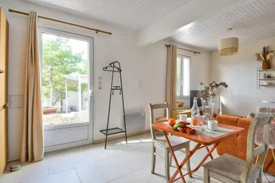 Plan de l'établissement Le reflet des dunes - jardin - 300 m de la plage