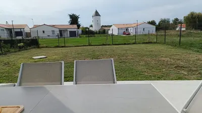 Jardin de l'établissement Jolie maison au calme