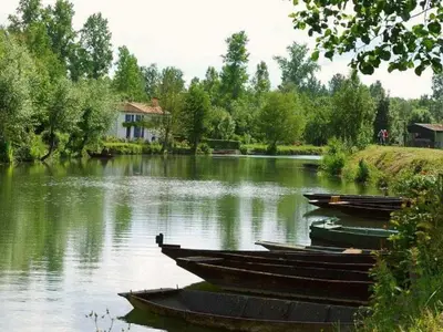 Vue sur la rivière ou le fleuve situé(e) à proximité de le camping