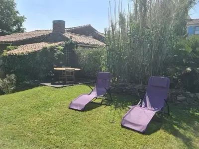 Jardin de l'établissement Gîte Le Temps d'Une Vie