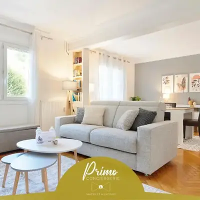 Les Capucines - Appt proche Talensac avec parking