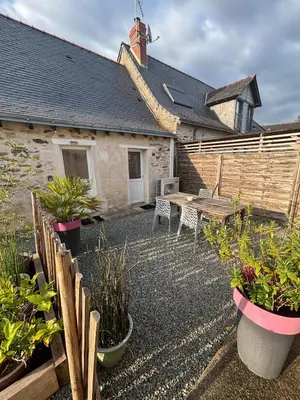 Jardin de l'établissement Maison de campagne proche D'Angers