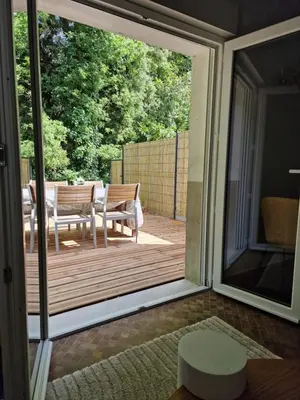 Balcon ou terrasse dans l'établissement Studio chaleureux de 30m2