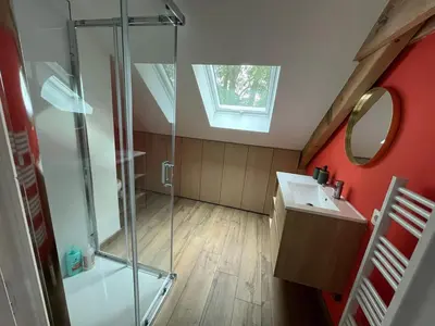Salle de bains dans l'établissement Appartement privé sans cuisine