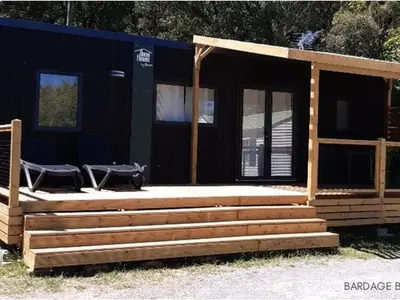 Plan de l'établissement Mobil-home pour 7 avec terrasse et équipements - API-1-52-492