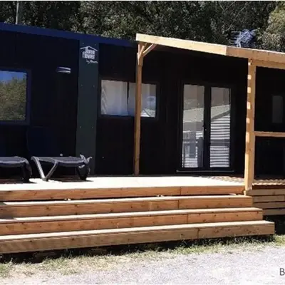 Mobil-home pour 7 avec terrasse et équipements - API-1-52-492