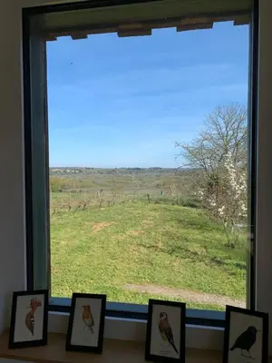 Paysage naturel près de la maison de vacances