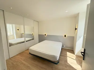 Un ou plusieurs lits dans un hébergement de l'établissement Maison Petit Auverné