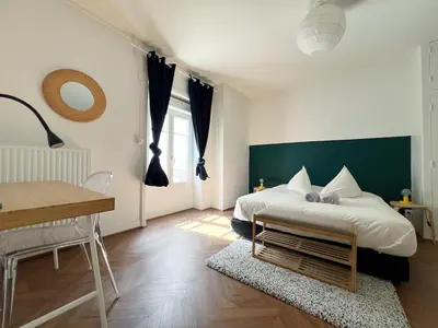 Un ou plusieurs lits dans un hébergement de l'établissement Le Petit Cambronne Hyper center Nantes