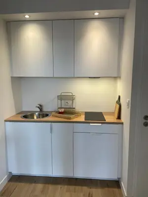Cuisine ou kitchenette dans l'établissement Farmhouse