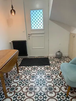 Coin salon dans l'établissement Farmhouse