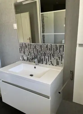 Salle de bains dans l'établissement 229 - villa de la fosse a l ane