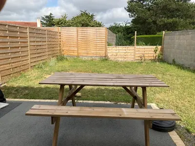Plan de l'établissement Maisonnette climatisé avec terrasse et jardin