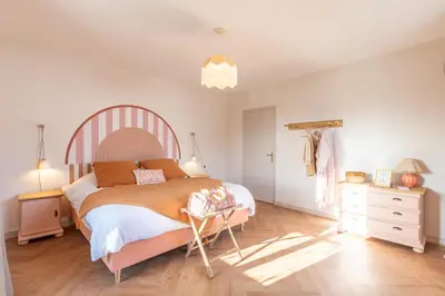 Un ou plusieurs lits dans un hébergement de l'établissement Maison de L'Apothicaire