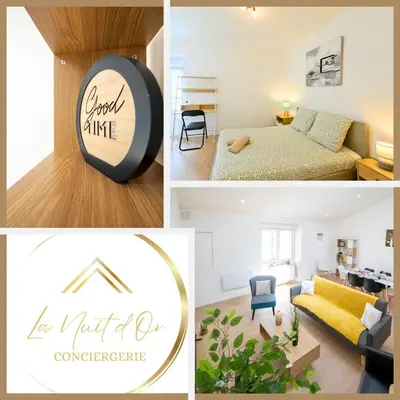 Coin salon dans l'établissement La Maison Céleste Jardin et Charme en hauteur