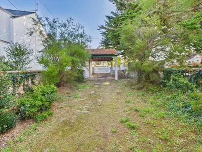 Jardin de l'établissement Maison avec accès privatif direct à la plage pour 6