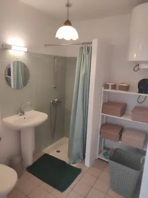 Salle de bains dans l'établissement Charming studio!