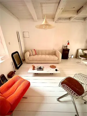 Coin salon dans l'établissement Maison Solar Trentemoult