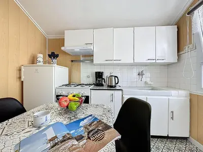 Cuisine ou kitchenette dans l'établissement Holiday Home Les Coquillages by Interhome