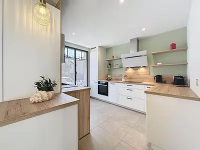 Cuisine ou kitchenette dans l'établissement Holiday Home Les Musardises by Interhome