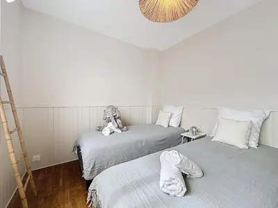 Un ou plusieurs lits dans un hébergement de l'établissement Holiday Home La Nero by Interhome
