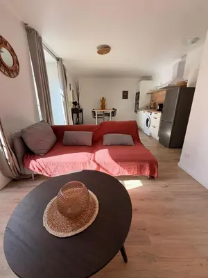 Coin salon dans l'établissement Comme à la maison