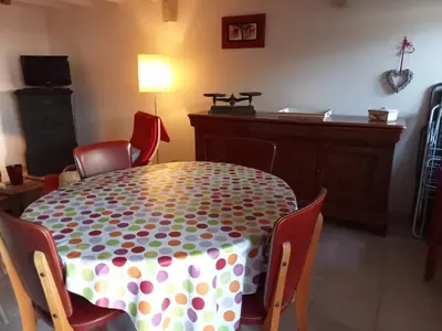 Cuisine ou kitchenette dans l'établissement Fleur de Vigne