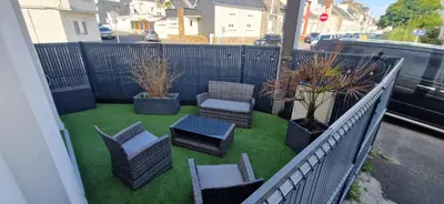 Plan de l'établissement Sublime Appartement rdc T2 Proche mer et parc