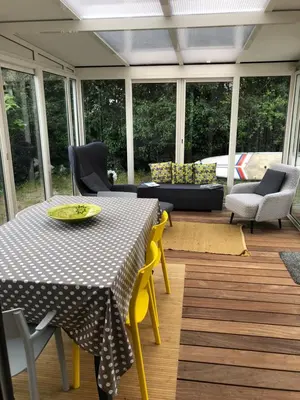 Coin salon dans l'établissement Maison Pornic a 300m de la plage