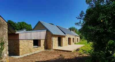 Bâtiment de la maison de vacances