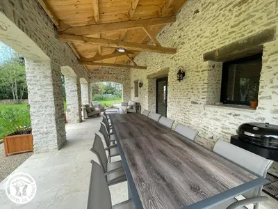 Plan de l'établissement Gîte Vendée avec Spa et Terrasse - FR-1-426-592