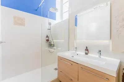 Salle de bains dans l'établissement Pilori - Appt centre-ville de Nantes