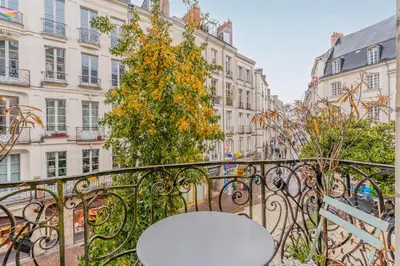 Balcon ou terrasse dans l'établissement Pilori - Appt centre-ville de Nantes