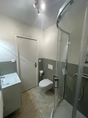 Salle de bains dans l'établissement L'Annexe