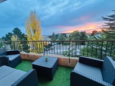 Balcon ou terrasse dans l'établissement Casa Bichon