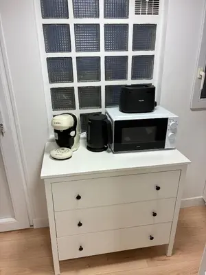 Plan de l'établissement Studio Cozy avec terrasse idéalement situé