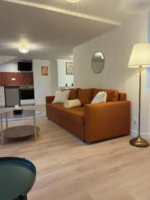 Cuisine ou kitchenette dans l'établissement 2 chambre appartement avec vue sur la cathédrale - Coeur d'Angers