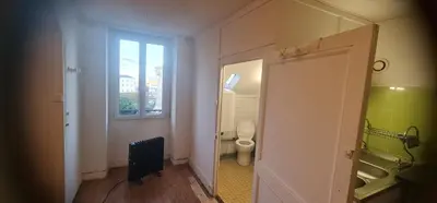 Salle de bains dans l'établissement Studio Nantes Sud
