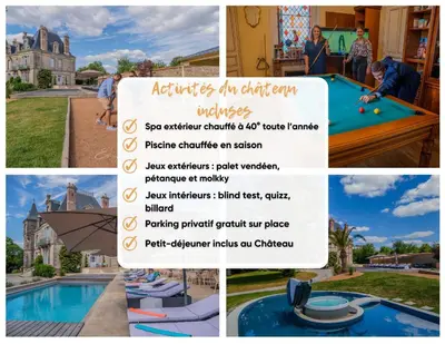Piscine de l'établissement Appartement 4 à 6 personnes - 15min du parc ou située à proximité