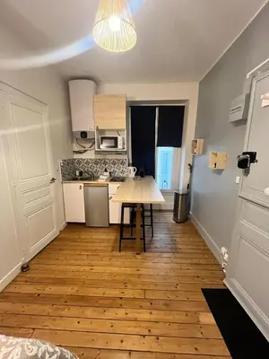 Cuisine ou kitchenette dans l'établissement Petit Viarme 2 people Wifi TV