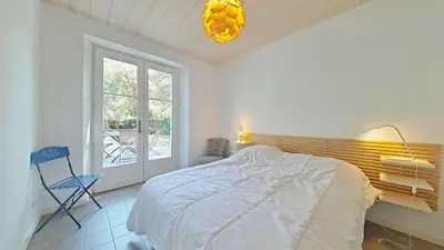Un ou plusieurs lits dans un hébergement de l'établissement NO000-20H - Maison 3 PIECES - NOIRMOUTIER EN L'ILE