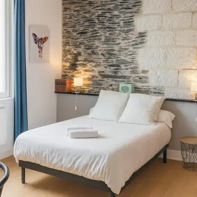 Charmant T1 lumineux Chez Maurice