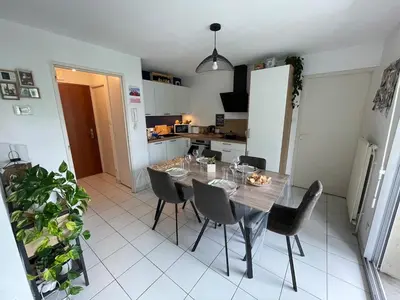 Cuisine ou kitchenette dans l'établissement 2room apartment very central
