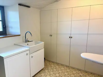 Salle de bains dans l'établissement Maison de campagne 10 couchages