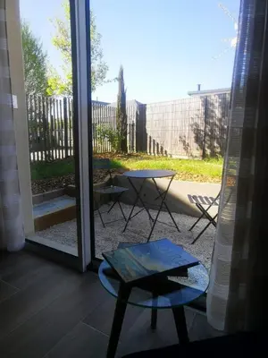 Balcon ou terrasse dans l'établissement Le Nid du Chêne