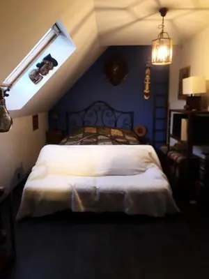 Un ou plusieurs lits dans un hébergement de l'établissement Résidence Com-60-st Andre Des Eaux - SAINT ANDRE DES EAUX - Maison avec piscine pour 6 personnes MAE-8133