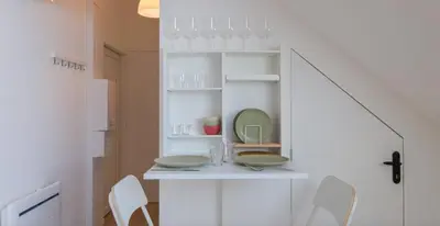 Plan de l'établissement Le Perchoir du marché - Appartement pour 2 personnes