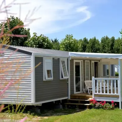 Mobil-home 36m² avec Terrasse - 3 Chambres - 6 Pers - API-1-52-1048