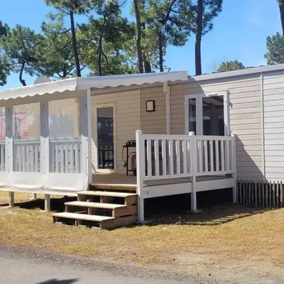 Mobil home avec terrasse au calme - API-1-52-1137