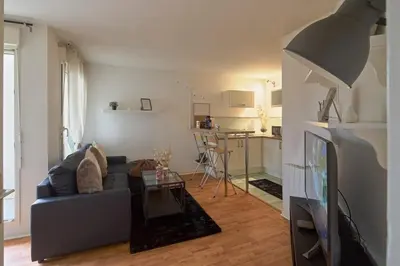 Cuisine ou kitchenette dans l'établissement Bienvenue au Nid du Chevert, centre de Nantes